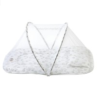 پشه بند مسافرتی کوچک طرح بالن رنگ سفید ایسیز