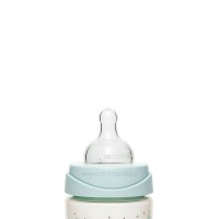 شيشه شير 270 ميل استيکر خرگوش رنگ سبز سواوینکس Suavinex