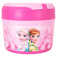 ظرف غذا داخل استيل طرح فروزن رنگ صورتي برند خارجي