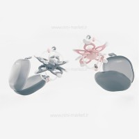 دندان‌گیر مدل کهکشان رنگ صورتی هی‌اورشی HeOrShe