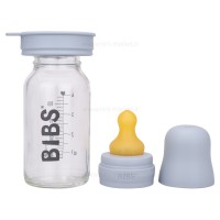 شیشه شیر پیرکس 110 میل رنگ طوسی فاقد جعبه بیبز Bibs