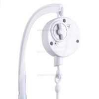 آويز تخت موزيکال خرس رنگ صورتي baby4life