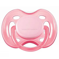 پستانک کلاسیک ساده رنگ صورتی 0-6 ماه اونت AVENT (فاقد جعبه)