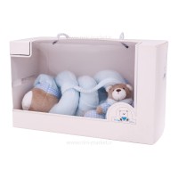 آویز تخت و کریر مارپیچ طرح خرس آبی بیبی فورلایف Baby4life