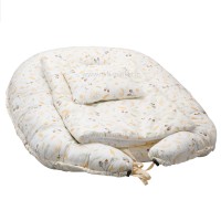 تشک گاردار آنتی رفلاکس 5 کاره طرح برگ و بلوط رنگ کرم ایسیز Isiz