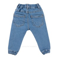 شلوار جین دمپاکش پسرانه رنگ آبی Memory