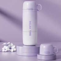 فلاسک آب 500 ميل رنگ یاسی خارجی