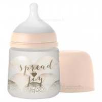 شیشه شیر 150 میل طرح قلب سواوینکس Suavinex