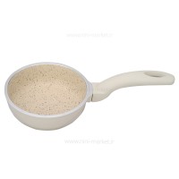 تابه چدن گرانیت گرد سایز 12 رنگ کرم عروس