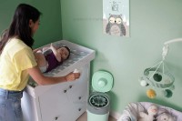 سطل مخصوص پوشک رنگ سبز تامی تیپ  Tommee Tippee