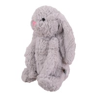 عروسک خرگوش جلی کت 40 سانت رنگ طوسی