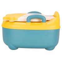 توالت آموزشی طرح گاو رنگ سبز زرد بیبی هود Baby Hood