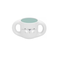 ست غذاخوري 5 تکه طرح خرگوش رنگ سبز سواوینکس Suavinex