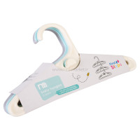 چوب لباسی 6 عددی رنگ آبی کرم سبز مادرکر Mothercare