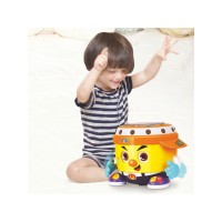 طبل آموزشی موزیکال چراغدار 6107 هولی تویز Huile Toys