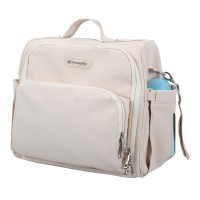 ساک لوازم کوله ای مدل اسپیشال خاویاری رنگ کرم QZ
