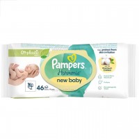 دستمال مرطوب 46 عددی (15%پنبه) پمپرز Pampers