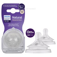 سر شیشه نچرال +0 ماه 2 قطره اونت AVENT