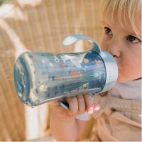 لیوان دسته دار 270 میل آبی ساوینکس Suavinex