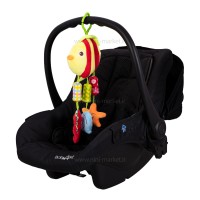 آویز کریر و کالسکه جغجغه ای هپی مانکی Happy Monkey طرح ماهی