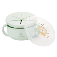 ظرف نگهدارنده غذا دو در یک مدل Savanna طرح شیر رنگ سبز کیکابو Kikkaboo
