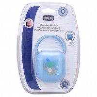 قاب پستانک طرح فیل رنگ آبی چیکو chicco