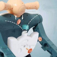 واکر موزیکال مدل موتور رنگ سبز  XINHAIAO