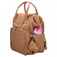 ساک لوازم کوله اي مدل براوو خاوياري رنگ نسکافه اي Qz