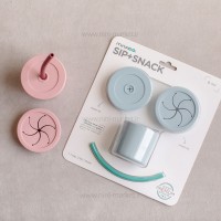 لیوان دو کاره سلیکونی رنگ نسکافه ای مینیک اوی اوی Minik Oioi