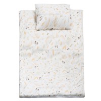 تشک گاردار آنتی رفلاکس 5 کاره طرح برگ و بلوط رنگ کرم ایسیز Isiz