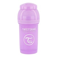 شیشه شیر آنتی کولیک 180 میل پاستل بنفش تویست شیک Twistshake
