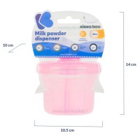 انباری شیر خشک رنگ صورتی کم رنگ برند کیکابو Kikkaboo