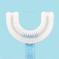 مسواک چرخشی U رنگ آبی برند خارجی