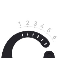 پیشبند سیلیکونی رنگ مشکی هی اور شی Heorshe