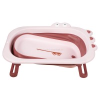 وان حمام آکاردئونی طرح تمساح رنگ صورتی خارجی