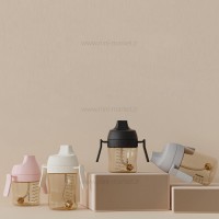 لیوان آبخوری 210 میل رنگ طوسی هی‌اورشی HeOrShe