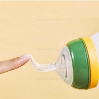 سرلاک خوری سیلیکونی رنگ سبز-آبی روکو Rovco