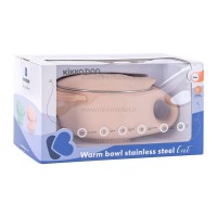 ظرف غذای گرم نگهدارنده کیکابو kikkaboo رنگ صورتی