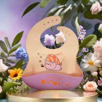 پیشبند سیلیکونی طرح خرگوش رنگ صورتی خارجی