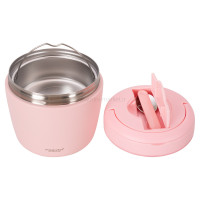 فلاسک غذا دو محفظه ای رنگ صورتی پینکا Pinkah