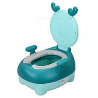 توالت آموزشي طرح گوزن رنگ سبز خارجی