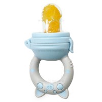 توری میوه خوری طرح خوک رنگ آبی چیکو Chicco