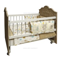 سرویس روتختی نوزاد 6 تکه طرح خرس ماماز پاپاز MAMAS & PAPAS