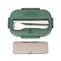 ظرف غذا تقسیم دار رنگ سبز خارجی