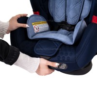 صندلی ماشین لورلی LORELLI مدل ایزوفیکس دار رنگ آبی سرمه ای