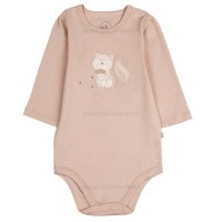 زیردکمه آستین بلند طرح فندق رنگ کرم نیلی nili