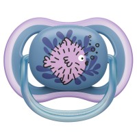 پستانک بادامی تکی الترا ایر 6 - 18 ماه طرح ماهی اونت Avent (بدون جعبه)