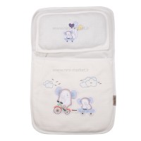 سه تیکه مسافرتی طرح فیل و دوچرخه رنگ آبی بیبی لایک Baby Like