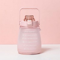 بطری آب 1400 ميل رنگ صورتی خارجی