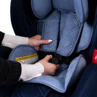 صندلی ماشین لورلی LORELLI مدل ایزوفیکس دار رنگ آبی سرمه ای